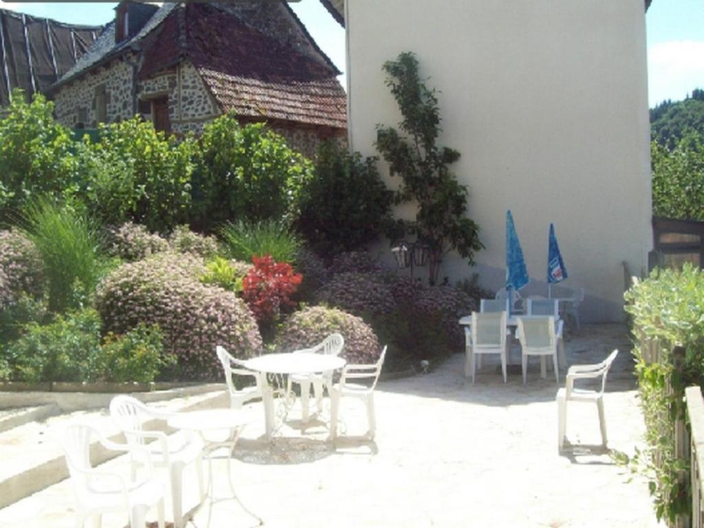 Logis Hotel Les Tilleuls Saint-Cirgues-de-Jordanne Kültér fotó